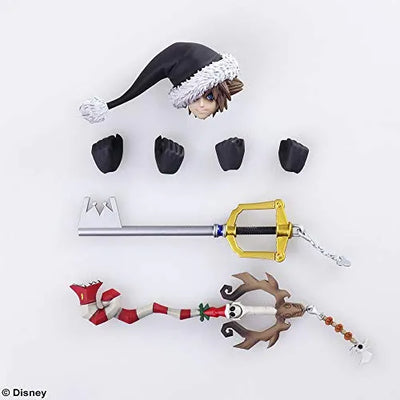 Kingdom Hearts II - Sora - Bring Arts - Christmas Town ver. (Square Enix)ㅤ – Square Enix – ActionFigureBrasil — ambientada