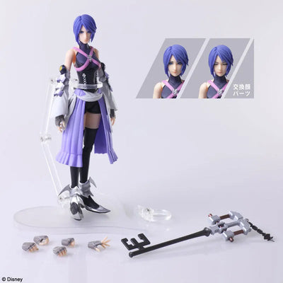Kingdom Hearts III - Aqua - Bring Arts (Square Enix)ㅤ – Square Enix – ActionFigureBrasil — iluminação de estúdio