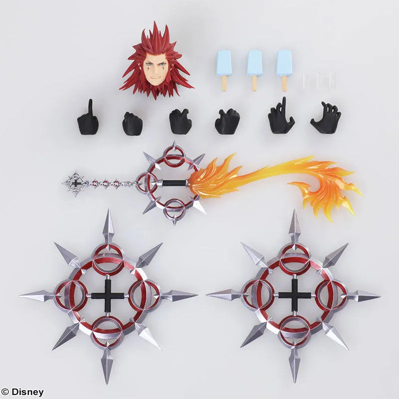 Kingdom Hearts III - Axel - Bring Arts (Square Enix)ㅤ – Square Enix – ActionFigureBrasil