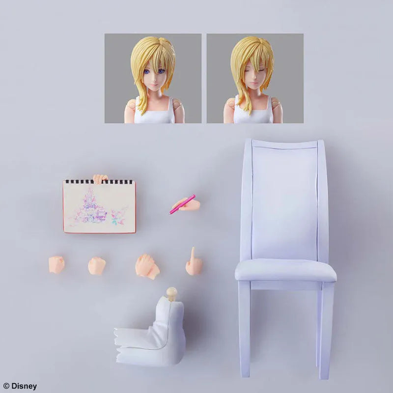 Kingdom Hearts III - Namine - Bring Arts (Square Enix)ㅤ – Square Enix – ActionFigureBrasil