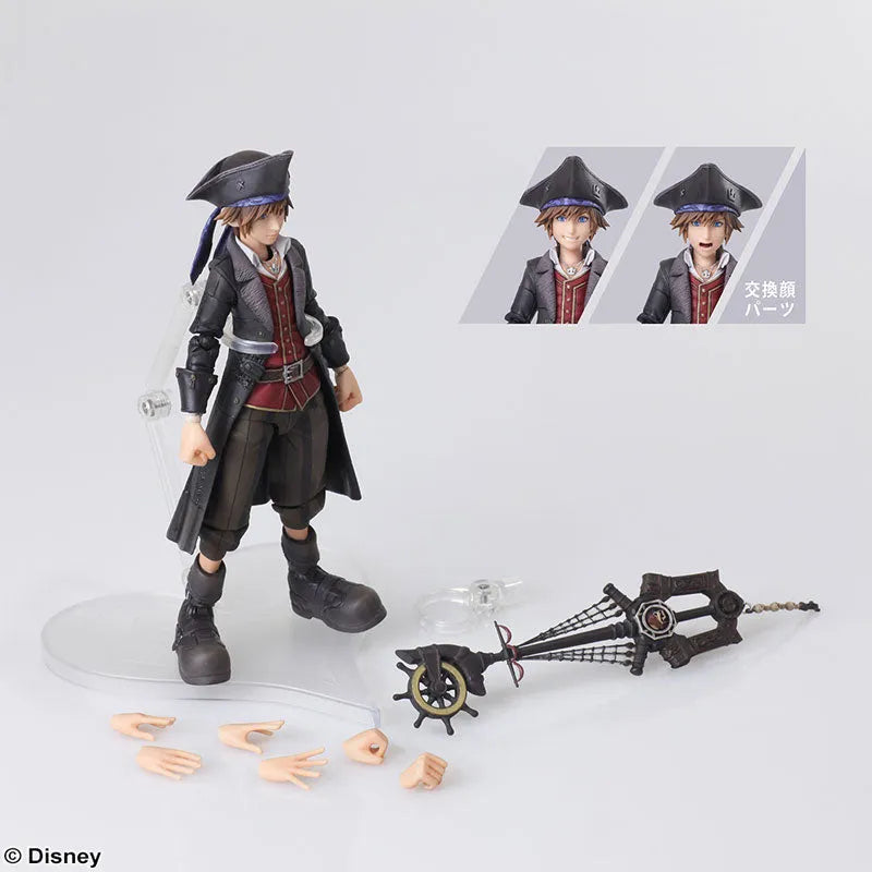 Kingdom Hearts III - Sora - Bring Arts - Pirates of Caribbean ver. (Square Enix)ㅤ – Square Enix – ActionFigureBrasil