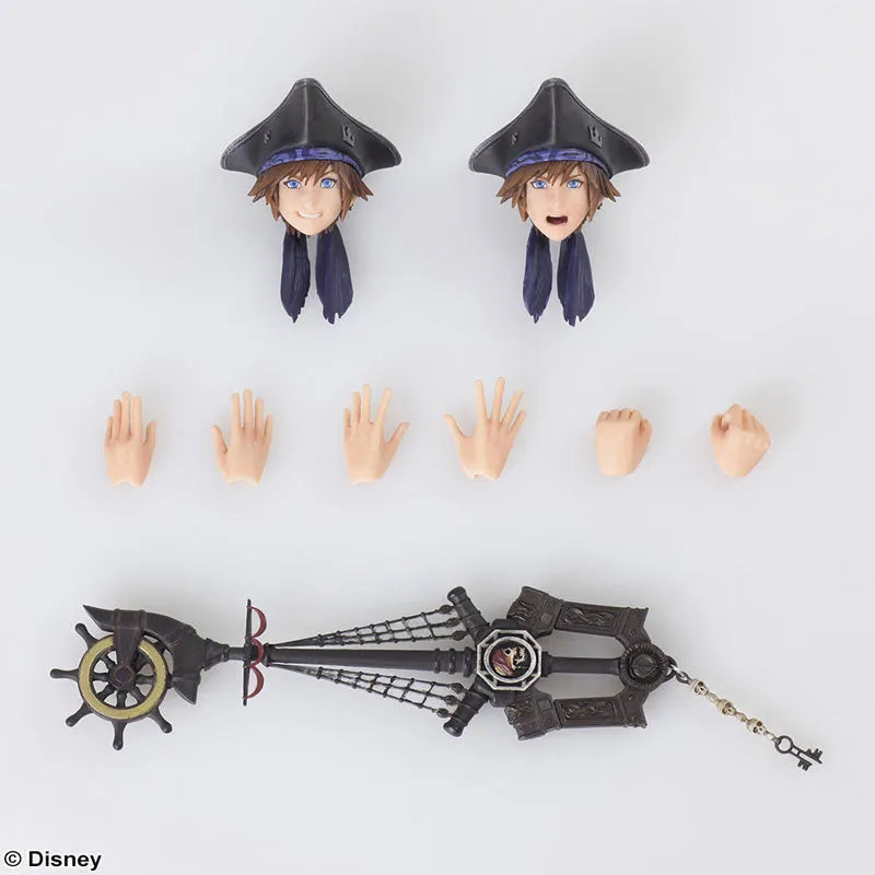 Kingdom Hearts III - Sora - Bring Arts - Pirates of Caribbean ver. (Square Enix)ㅤ – Square Enix – ActionFigureBrasil