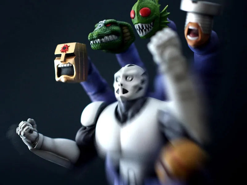 Kinnikuman - Omegaman Dexia - CCP Muscular Collection - High Spec Ver. (Original Color) (CCP)ㅤ – CCP – ActionFigureBrasil