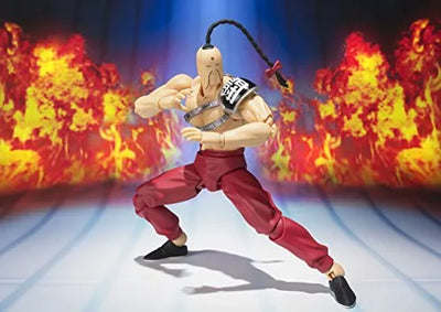 Kinnikuman - Ramenman - S.H.Figuarts - Original Color Edition (Bandai)ㅤ – Bandai – ActionFigureBrasil — com base expositora
