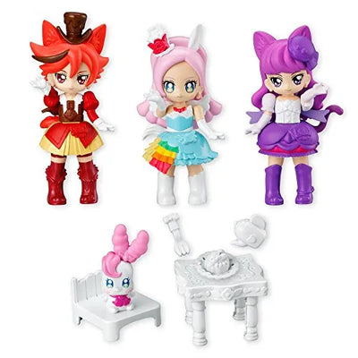 Kirakira ☆ Precure a la Mode - Cure Parfait - Bandai Shokugan - Candy Toy - Precure to Happy Life Precute 2 (Bandai)ㅤ – Bandai – ActionFigureBrasil