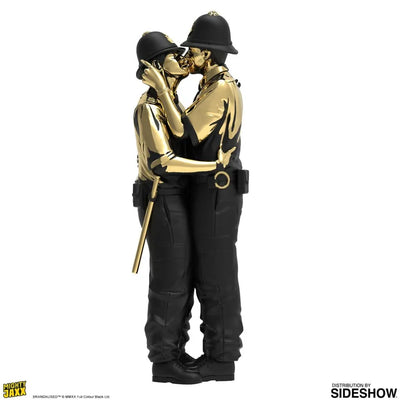 Kissing Coppers (Gold Rush Edition) - LIMITED EDITION (Gold Edition) – Mighty Jaxx – ActionFigure Brasil — ângulo diferente
