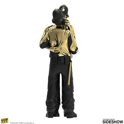 Kissing Coppers (Gold Rush Edition) - LIMITED EDITION (Gold Edition) – Mighty Jaxx – ActionFigure Brasil — embalagem
