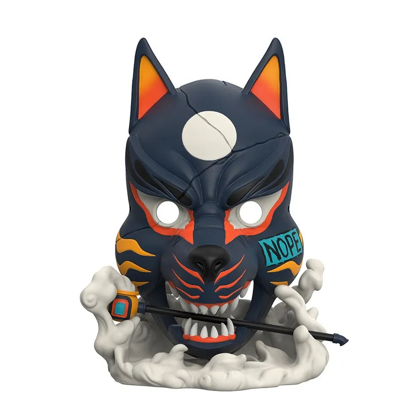Kitsune Mask (Kurayami Edition) - LIMITED EDITION (Blue) – Mighty Jaxx – ActionFigure Brasil
