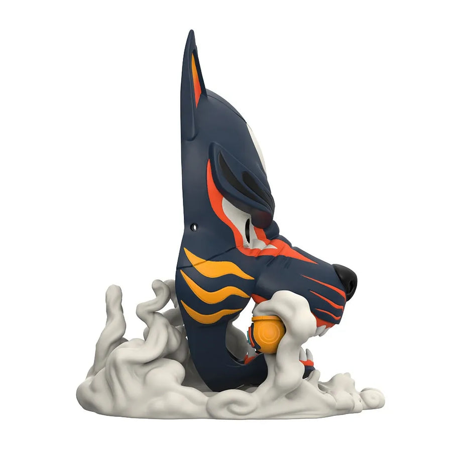 Kitsune Mask (Kurayami Edition) - LIMITED EDITION (Blue) – Mighty Jaxx – ActionFigure Brasil
