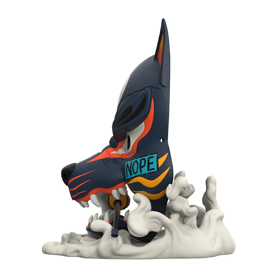Kitsune Mask (Kurayami Edition) - LIMITED EDITION (Blue) – Mighty Jaxx – ActionFigure Brasil