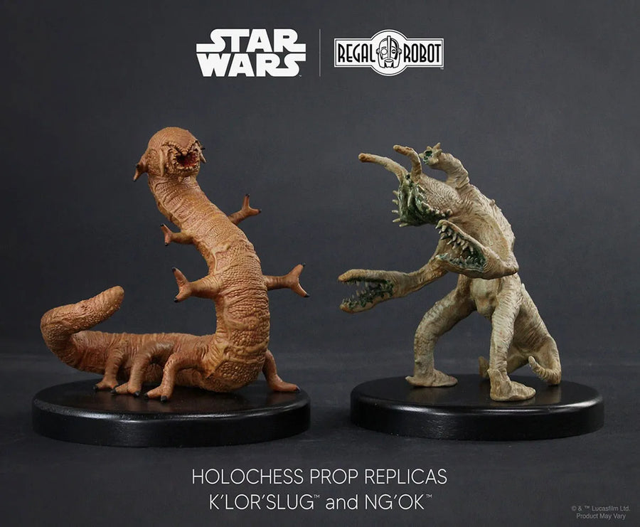 K’lor’slug™ & Ng’ok™ - LIMITED EDITION – Regal Robot – ActionFigure Brasil