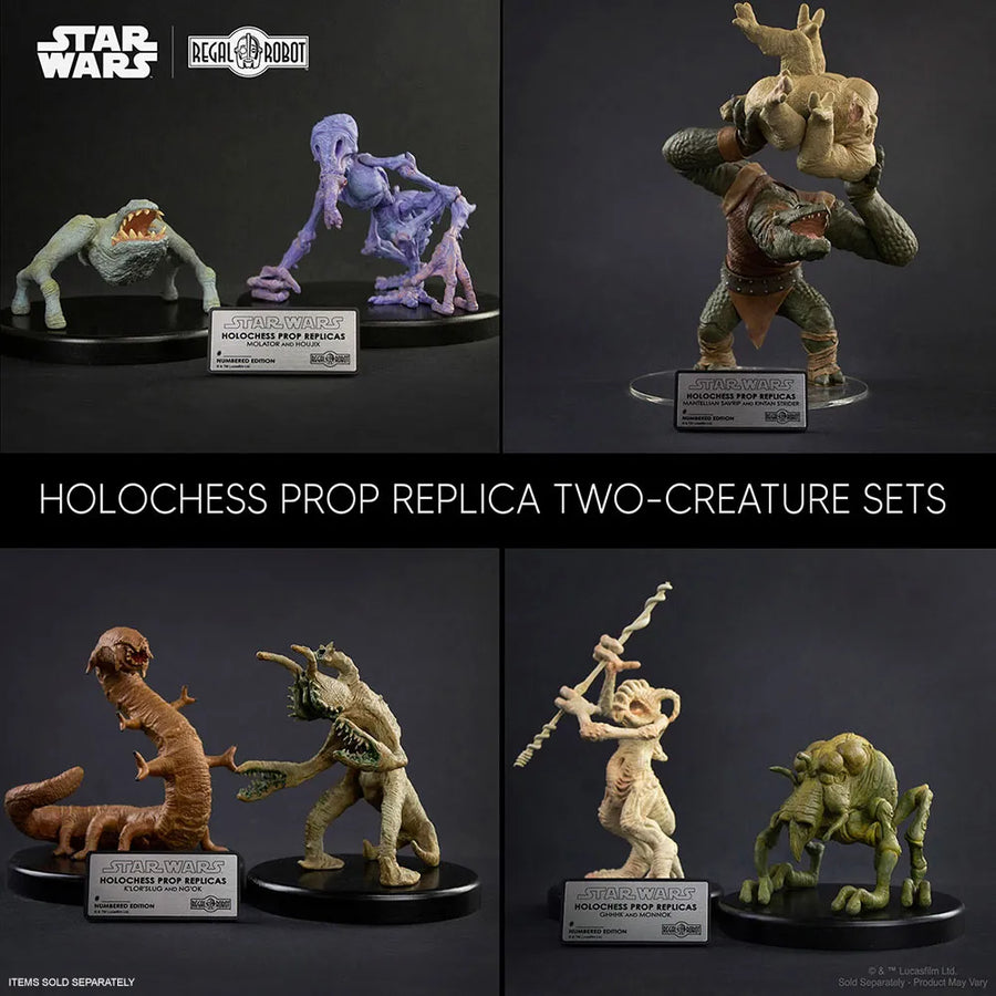 K’lor’slug™ & Ng’ok™ - LIMITED EDITION – Regal Robot – ActionFigure Brasil