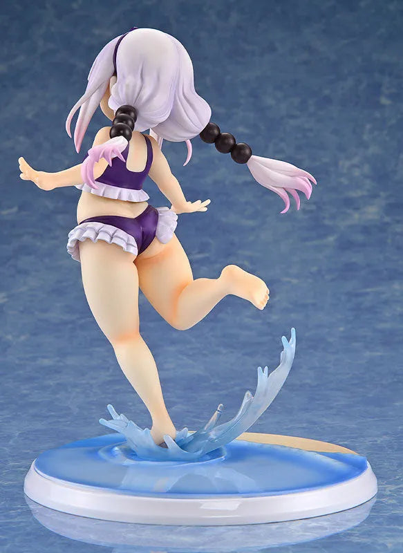 Kobayashi-san chi no Maid Dragon - Kanna Kamui - 1/6 - Excited to Wear a Swimsuit at Home Ver., Purple (Kaitendoh)ㅤ – Kaitendoh – ActionFigureBrasil