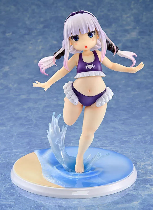 Kobayashi-san chi no Maid Dragon - Kanna Kamui - 1/6 - Excited to Wear a Swimsuit at Home Ver., Purple (Kaitendoh)ㅤ – Kaitendoh – ActionFigureBrasil