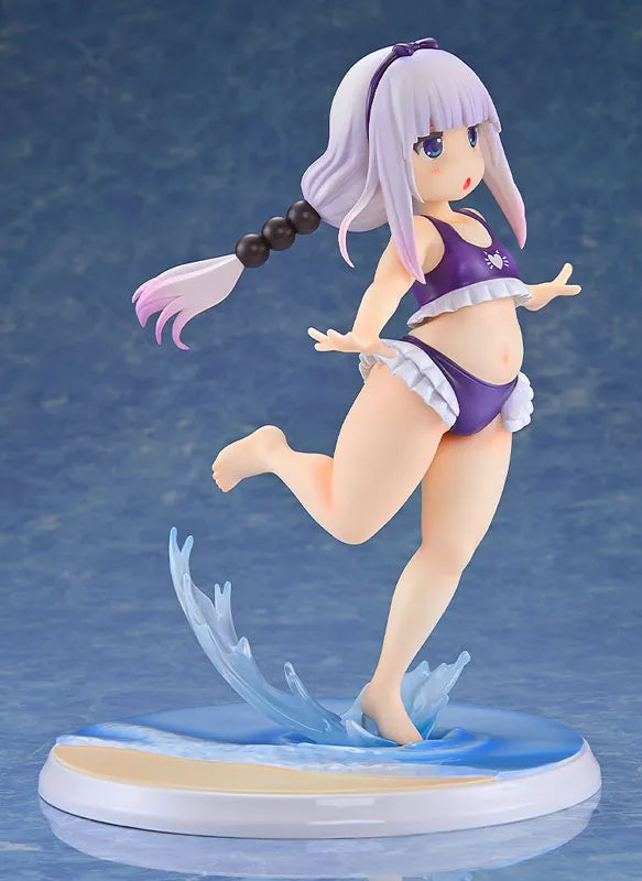 Kobayashi-san chi no Maid Dragon - Kanna Kamui - 1/6 - Excited to Wear a Swimsuit at Home Ver., Purple (Kaitendoh)ㅤ – Kaitendoh – ActionFigureBrasil