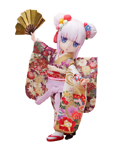Kobayashi-san chi no Maid Dragon - Kanna Kamui - F:Nex - 1/4 - Nihon Ningyou (FuRyu, Yoshitoku) [Shop Exclusive]ㅤ – FuRyu – ActionFigureBrasil