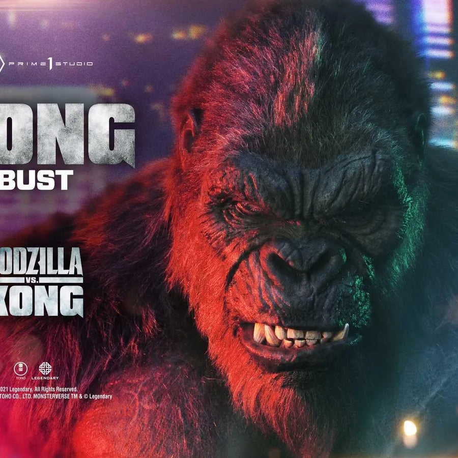Kong Bust (Regular Version) Godzilla vs Kong – Prime1Studio – ActionFigure Brasil