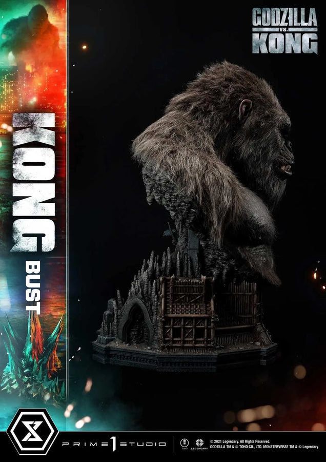 Kong Bust (Regular Version) Godzilla vs Kong – Prime1Studio – ActionFigure Brasil