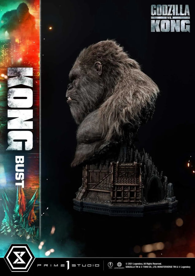 Kong Bust (Regular Version) Godzilla vs Kong – Prime1Studio – ActionFigure Brasil