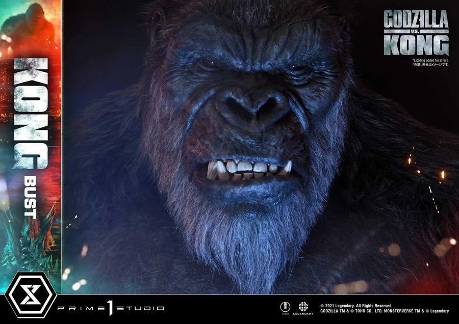 Kong Bust (Regular Version) Godzilla vs Kong – Prime1Studio – ActionFigure Brasil