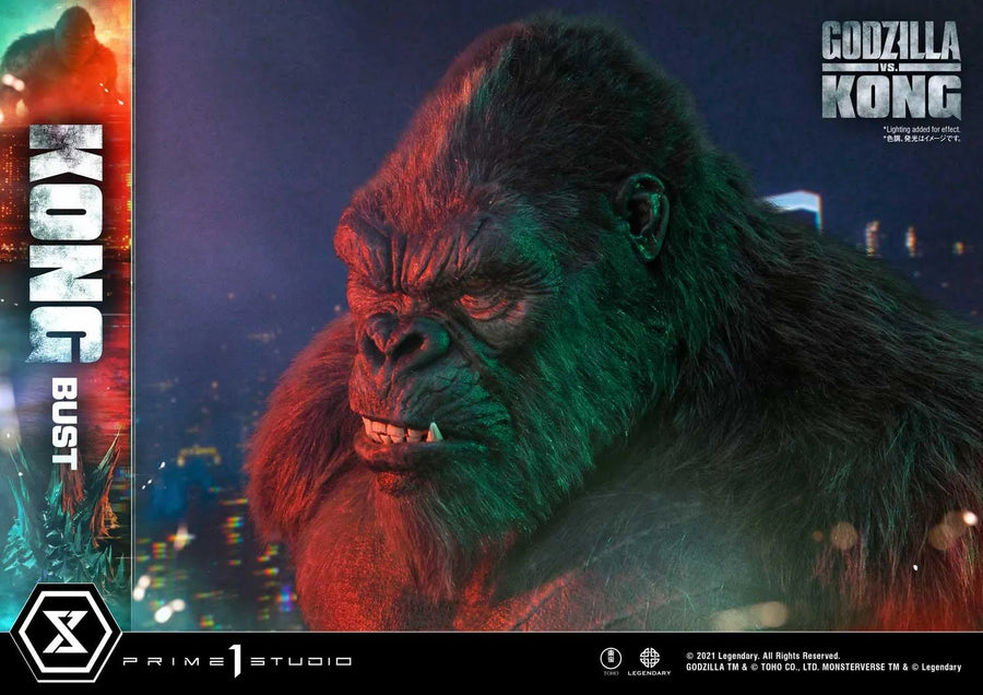 Kong Bust (Regular Version) Godzilla vs Kong – Prime1Studio – ActionFigure Brasil