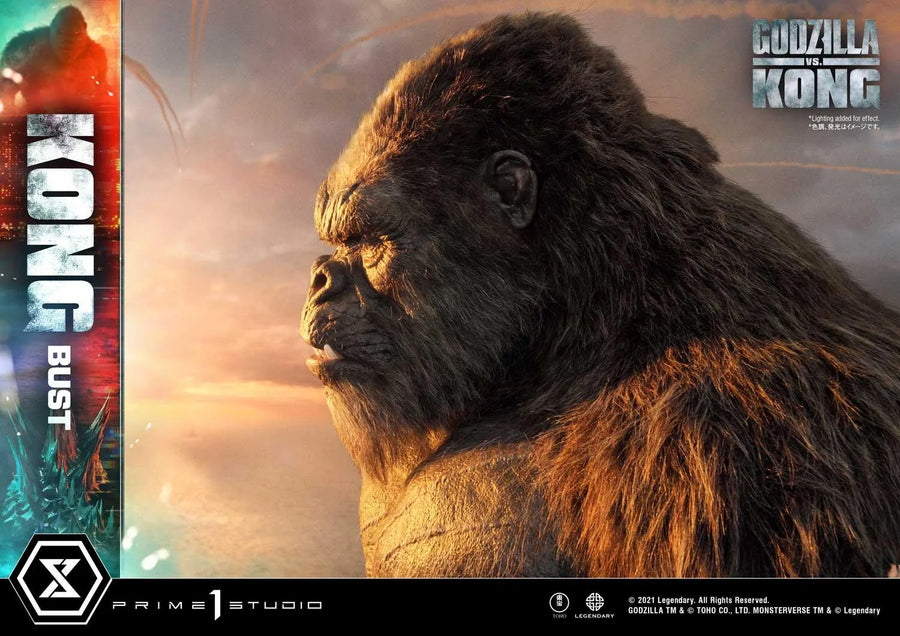 Kong Bust (Regular Version) Godzilla vs Kong – Prime1Studio – ActionFigure Brasil