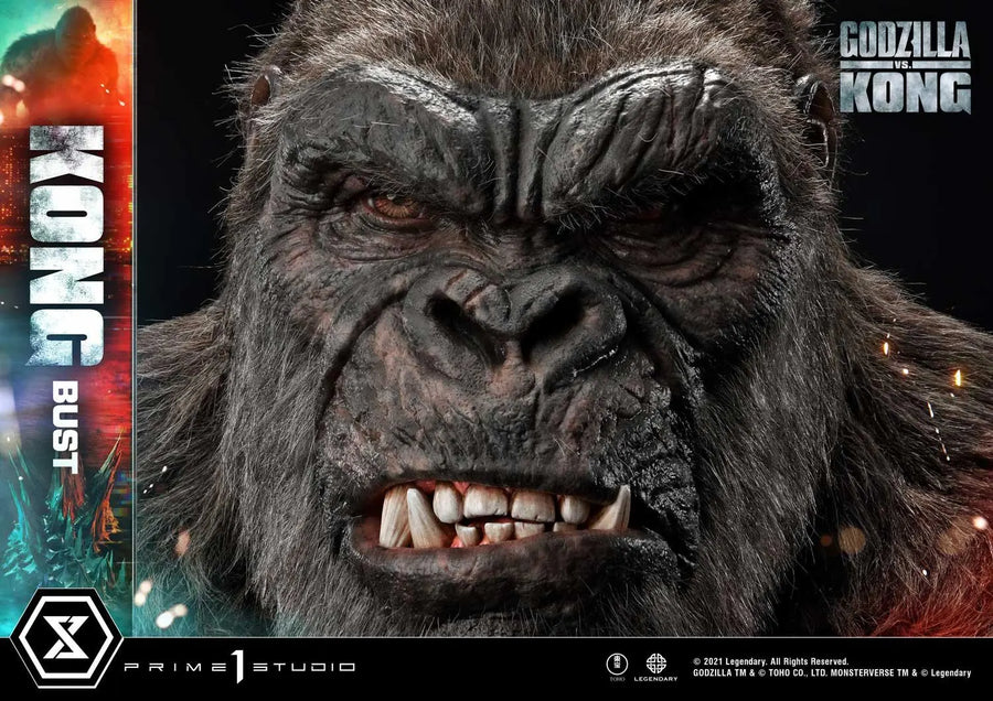 Kong Bust (Regular Version) Godzilla vs Kong – Prime1Studio – ActionFigure Brasil