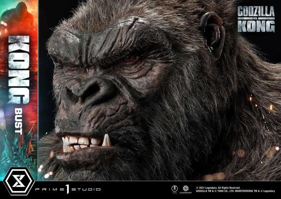 Kong Bust (Regular Version) Godzilla vs Kong – Prime1Studio – ActionFigure Brasil