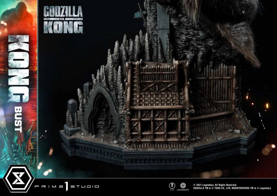 Kong Bust (Regular Version) Godzilla vs Kong – Prime1Studio – ActionFigure Brasil