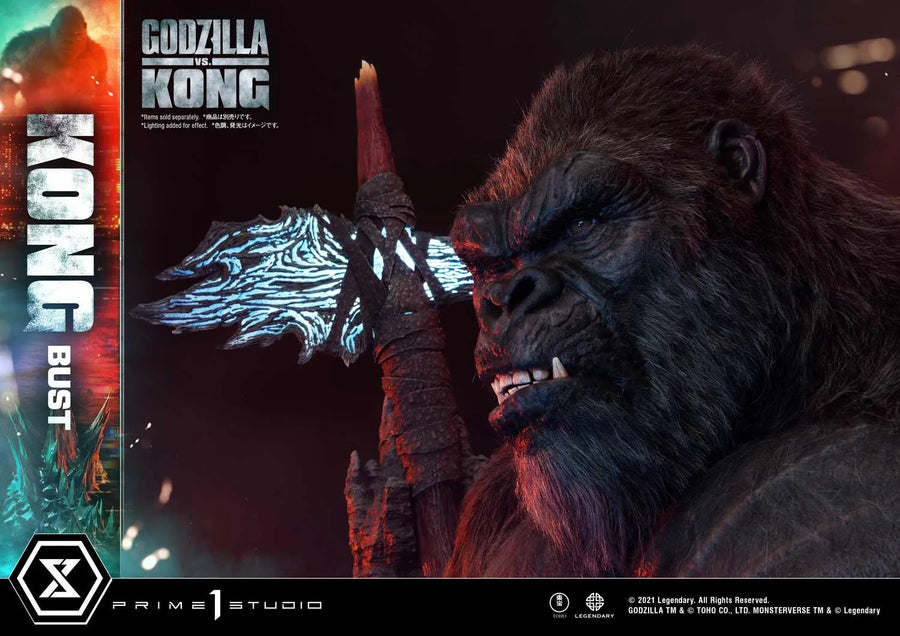 Kong Bust (Regular Version) Godzilla vs Kong – Prime1Studio – ActionFigure Brasil