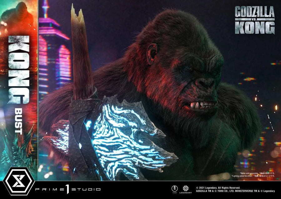 Kong Bust (Regular Version) Godzilla vs Kong – Prime1Studio – ActionFigure Brasil