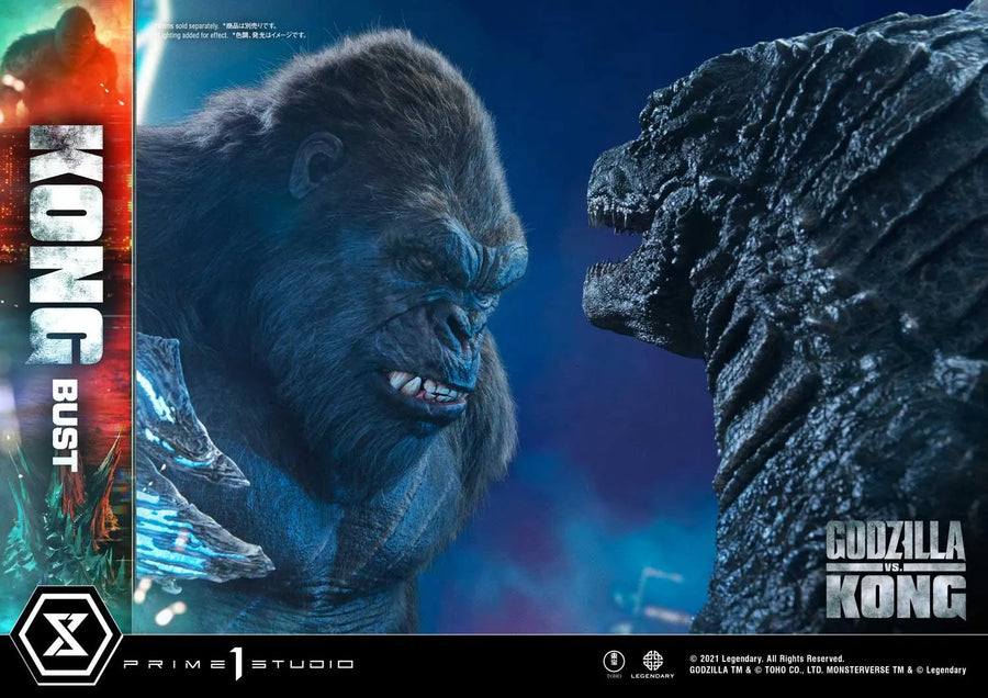 Kong Bust (Regular Version) Godzilla vs Kong – Prime1Studio – ActionFigure Brasil