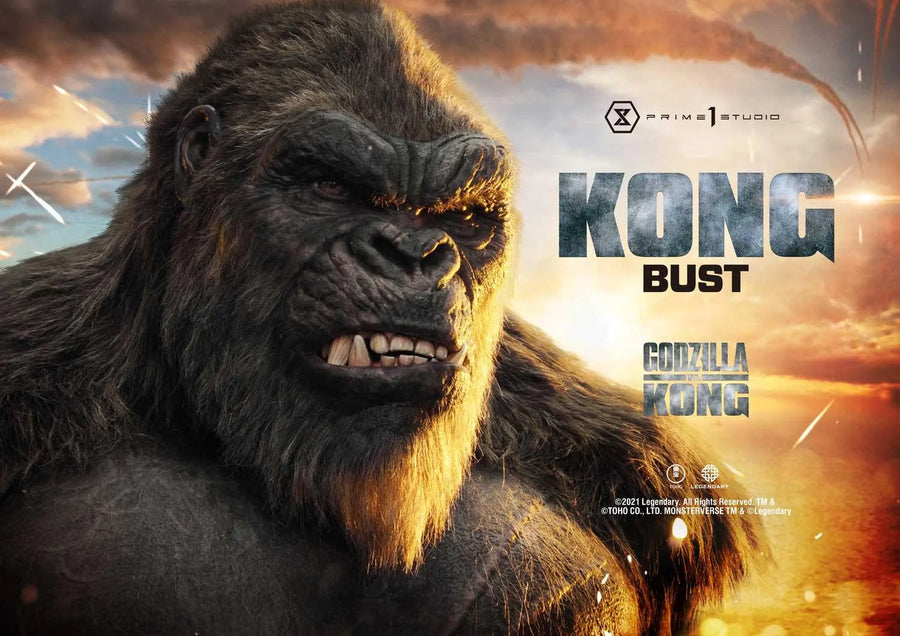 Kong Bust (Regular Version) Godzilla vs Kong – Prime1Studio – ActionFigure Brasil