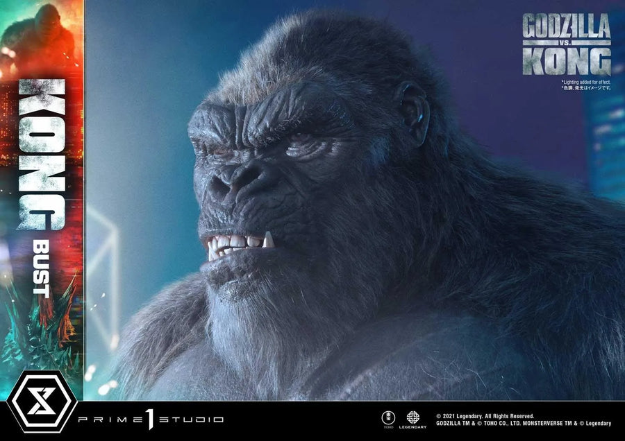 Kong Bust (Regular Version) Godzilla vs Kong – Prime1Studio – ActionFigure Brasil