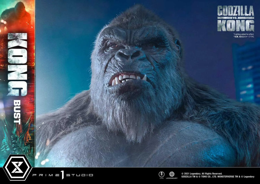 Kong Bust (Regular Version) Godzilla vs Kong – Prime1Studio – ActionFigure Brasil