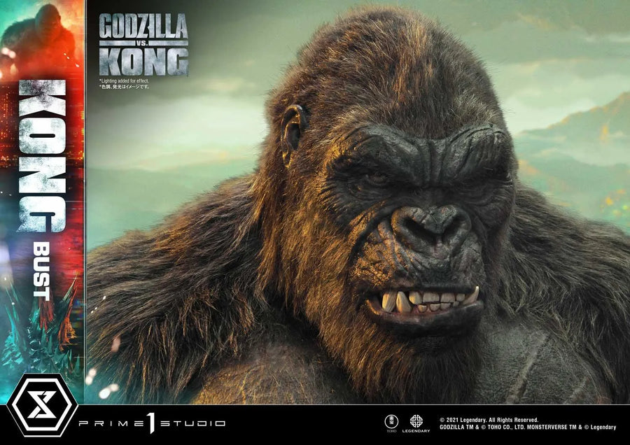 Kong Bust (Regular Version) Godzilla vs Kong – Prime1Studio – ActionFigure Brasil