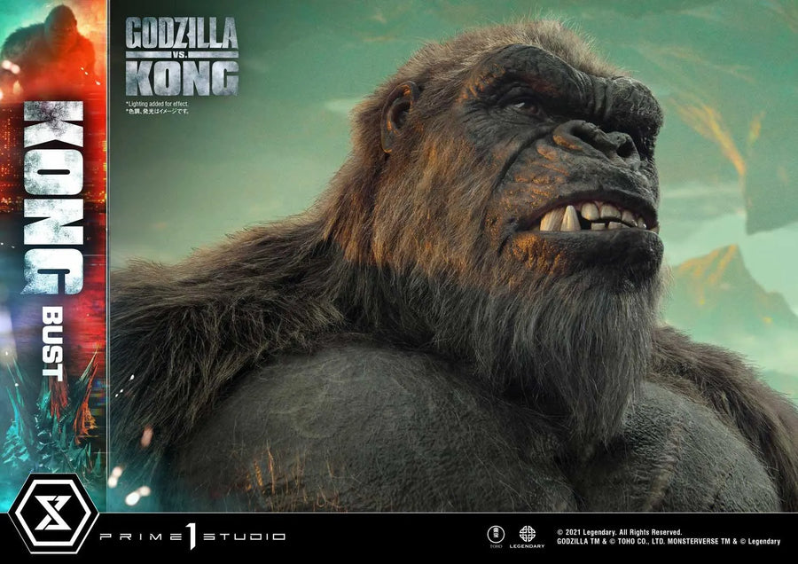 Kong Bust (Regular Version) Godzilla vs Kong – Prime1Studio – ActionFigure Brasil