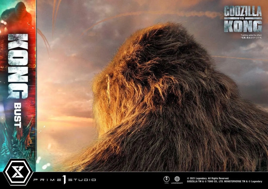 Kong Bust (Regular Version) Godzilla vs Kong – Prime1Studio – ActionFigure Brasil