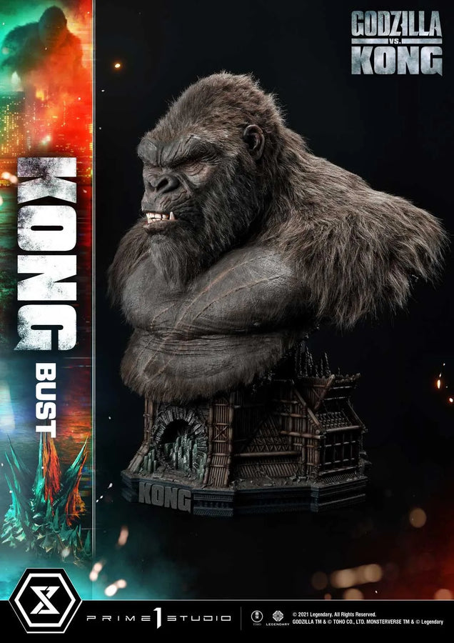 Kong Bust (Regular Version) Godzilla vs Kong – Prime1Studio – ActionFigure Brasil