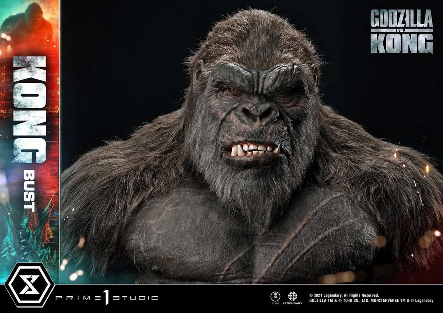 Kong Bust (Regular Version) Godzilla vs Kong – Prime1Studio – ActionFigure Brasil
