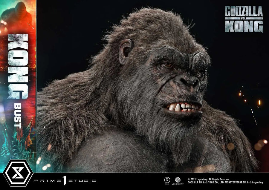 Kong Bust (Regular Version) Godzilla vs Kong – Prime1Studio – ActionFigure Brasil