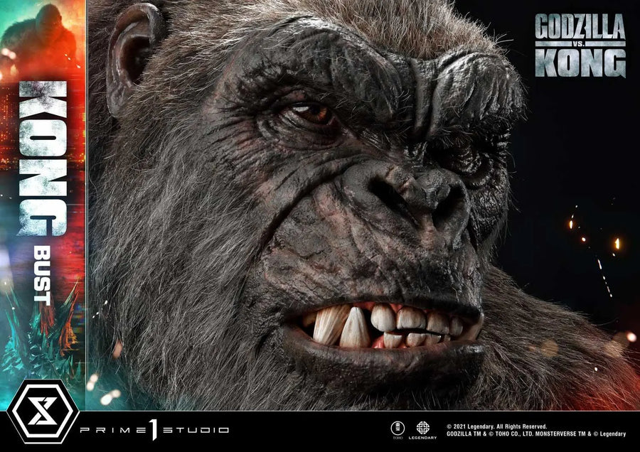 Kong Bust (Regular Version) Godzilla vs Kong – Prime1Studio – ActionFigure Brasil
