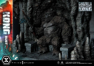 Kong Bust (Regular Version) Godzilla vs Kong – Prime1Studio – ActionFigure Brasil