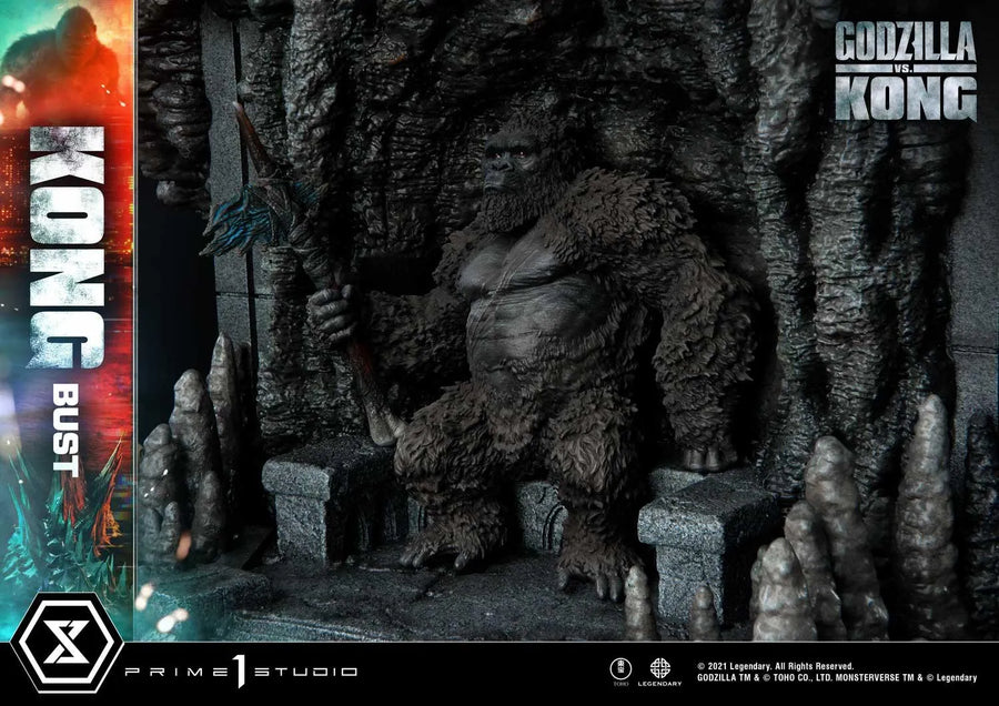 Kong Bust (Regular Version) Godzilla vs Kong – Prime1Studio – ActionFigure Brasil