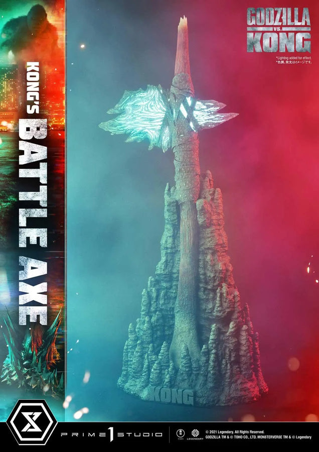 Kong's Battle Axe (Regular Version) Godzilla vs Kong – Prime1Studio – ActionFigure Brasil