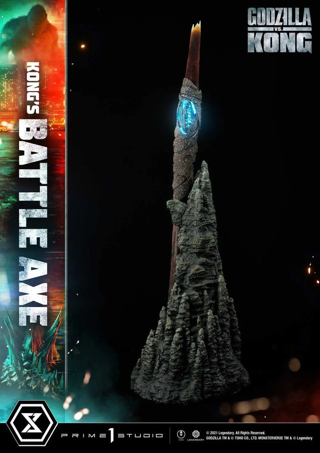 Kong's Battle Axe (Regular Version) Godzilla vs Kong – Prime1Studio – ActionFigure Brasil
