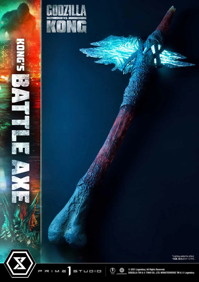 Kong's Battle Axe (Regular Version) Godzilla vs Kong – Prime1Studio – ActionFigure Brasil