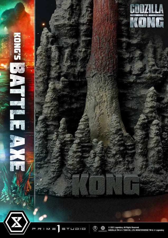 Kong's Battle Axe (Regular Version) Godzilla vs Kong – Prime1Studio – ActionFigure Brasil