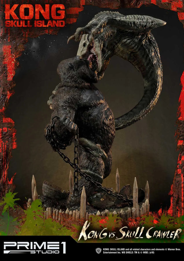 Kong vs Skull Crawler (Deluxe Version) Kong: Skull Island (Film) – Prime1Studio – ActionFigure Brasil
