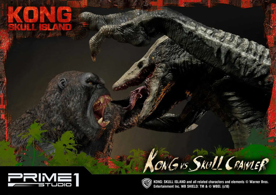 Kong vs Skull Crawler (Deluxe Version) Kong: Skull Island (Film) – Prime1Studio – ActionFigure Brasil